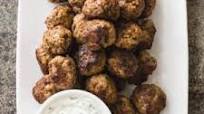 Cast Iron Lamb Meatballs with Yogurt Sauce Cast Iron Lamb Meatballs with Yogurt Sauce