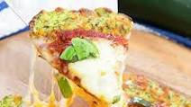Zucchini Crust Pizza Zucchini Crust Pizza