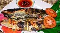 Genesee's Grilled Boneless Bangus in Pandan Leaves Genesee's Grilled Boneless Bangus in Pandan Leaves