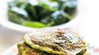 Ricotta pancakes with sweet potato and spinach Ricotta pancakes with sweet potato and spinach