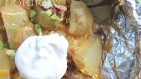 Loaded Campfire Potatoes Camping Recipe Loaded Campfire Potatoes Camping Recipe