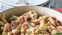Pressure Cooker Chicken Bacon Penne in a Garlic Cream Sauce Pressure Cooker Chicken Bacon Penne in a Garlic Cream Sauce