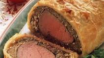 Beef Wellington with Ground Beef and Mushroom Stuffing Beef Wellington with Ground Beef and Mushroom Stuffing