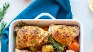 Low FODMAP Maple Mustard Chicken with Rosemary Low FODMAP Maple Mustard Chicken with Rosemary