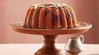 milk chocolate and almond bundt cake milk chocolate and almond bundt cake