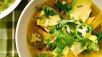 Turkey Soup With Lime and Chile Turkey Soup With Lime and Chile