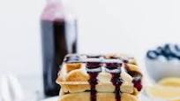 Lemon Ricotta Waffles Lemon Ricotta Waffles