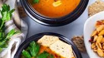 HEALTHY CARROT SOUP WITH FRESH PARSLEY HEALTHY CARROT SOUP WITH FRESH PARSLEY