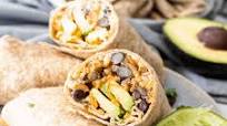 Vegetarian Burrito (Black Beans and Rice) Vegetarian Burrito (Black Beans and Rice)