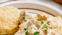 Instant Pot Biscuits and Sausage Gravy Instant Pot Biscuits and Sausage Gravy