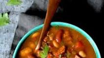 Slow Cooker Cajun 15-Bean Soup with Andouille, Ham and Bacon Slow Cooker Cajun 15-Bean Soup with Andouille, Ham and Bacon