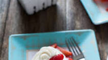 Fried Donut Strawberry Shortcakes Recipe Fried Donut Strawberry Shortcakes Recipe