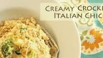 Creamy Crockpot Italian Chicken Recipe Creamy Crockpot Italian Chicken Recipe