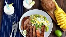 Gluten Free Chili Steaks with Hawaiian Rice Gluten Free Chili Steaks with Hawaiian Rice
