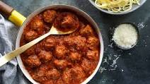 Turkey Meatballs in Tomato Sauce Turkey Meatballs in Tomato Sauce