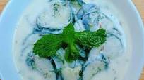RAITA (MOLHO DE PEPINO COM IOGURTE) RAITA (MOLHO DE PEPINO COM IOGURTE)