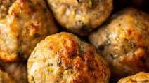 Air Fryer Pork Stuffing Meatballs Air Fryer Pork Stuffing Meatballs
