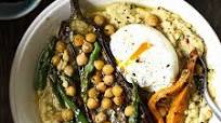 Hummus Bowl with Roasted Vegetables and Za'atar Oil Hummus Bowl with Roasted Vegetables and Za'atar Oil