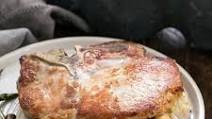 Stuffed Pork Chops with Apple Thyme Sauce Stuffed Pork Chops with Apple Thyme Sauce