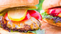 Grilled Juicy Cheeseburgers Grilled Juicy Cheeseburgers