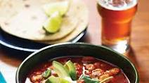 Speedy Chicken Posole with Avocado and Lime Speedy Chicken Posole with Avocado and Lime