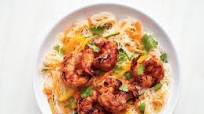 Grilled Shrimp with Rice Noodles Grilled Shrimp with Rice Noodles