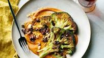 Roasted Broccoli Steaks with Tomato Butter and Tapenade Roasted Broccoli Steaks with Tomato Butter and Tapenade