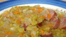 Slow Cooker Split Pea Sausage Soup Slow Cooker Split Pea Sausage Soup