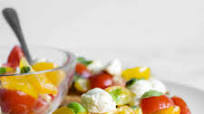 Bruschetta with Mozzarella Bruschetta with Mozzarella