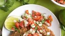 Brown Rice Salmon Patties with Fresh Salsa Brown Rice Salmon Patties with Fresh Salsa
