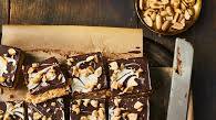Crunchy Peanut Butter-Chocolate Swirl Bars Crunchy Peanut Butter-Chocolate Swirl Bars