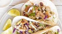 Easy Fish Tacos with Lime Crema Easy Fish Tacos with Lime Crema