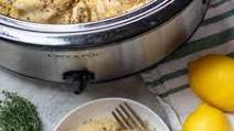 Slow Cooker Lemon Garlic Chicken and Rice Slow Cooker Lemon Garlic Chicken and Rice