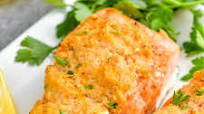 Crab Stuffed Salmon Crab Stuffed Salmon