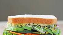 Garlic Herb Veggie Sandwich Garlic Herb Veggie Sandwich