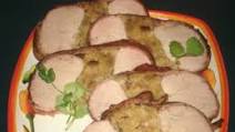Bacon Wrapped Stuffed Pork Loin Bacon Wrapped Stuffed Pork Loin