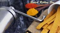 Baked Ribbon Sev, South Indian Jar Snack Baked Ribbon Sev, South Indian Jar Snack
