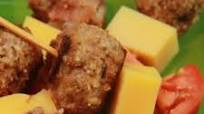 Meat Bruschetta With Citrus Sauce And Herbs Meat Bruschetta With Citrus Sauce And Herbs