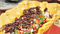 Lamb Tapa with Salsa Pina Lamb Tapa with Salsa Pina