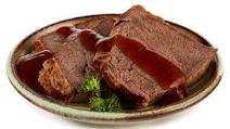 Roast beef in a Roman pot Roast beef in a Roman pot