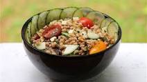 Greek Brown Rice Salad Greek Brown Rice Salad