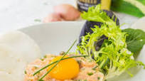 Tartare de saumon Tartare de saumon
