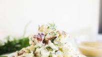 Lightened-Up Potato Salad with Dill and Greek Yogurt Lightened-Up Potato Salad with Dill and Greek Yogurt
