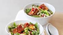 Japanese tofu noodle bowl Japanese tofu noodle bowl