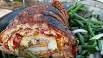 Grilled stuffed Pork Loin Grilled stuffed Pork Loin