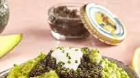 Caviar Lemon Crème Fraîche Guacamole Caviar Lemon Crème Fraîche Guacamole
