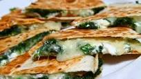 Spinach and Feta Quesadillas Spinach and Feta Quesadillas