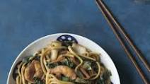 Stir-Fried Noodles with Shrimp and Vegetables by Hsiao-Ching Chou Stir-Fried Noodles with Shrimp and Vegetables by Hsiao-Ching Chou
