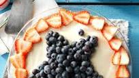 Star-Spangled Lemon Icebox Pie Star-Spangled Lemon Icebox Pie