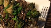 Ground Beef & Broccoli Stir-Fry Ground Beef & Broccoli Stir-Fry